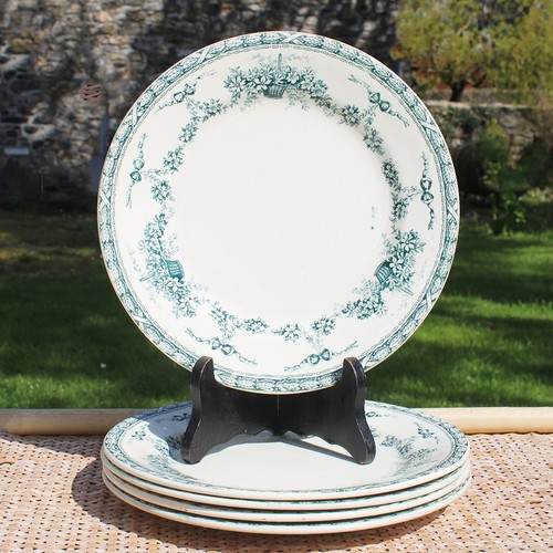Lot assiettes plates - 5,