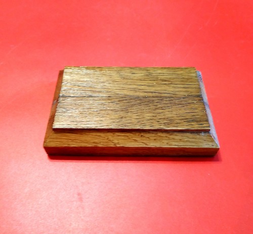 Socle support bois massif - support,