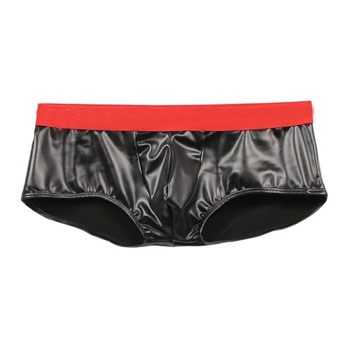 Hommes élasthanne faux latex - faux,