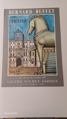 Affiche expo originale bernard - affiche,