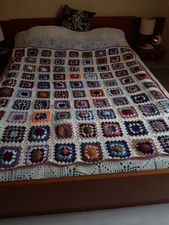 plaid ou couverture granny en