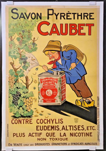 Affiche ancienne entoilee - affiche,