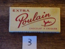 1 tablette de chocolat vintage
