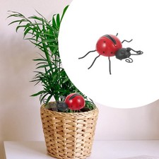  4 Pcs Coccinelle Decoration Décoration Jardin Accessoires En Plein Air