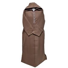 Marocain Super Chaud Laine Cachemire Mélange Beige à Capuche Thobe Djellaba