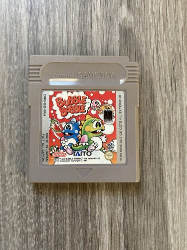 Bubble bobble gameboy - bobble, fah