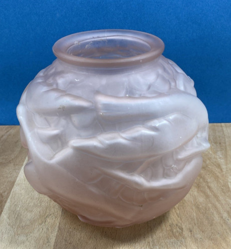 Vase boule art deco - , verre