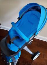 Stokke Xplory European Luxury Connection Stroller Urban Blue Turquiose Tall