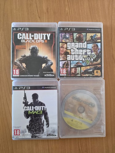 Lot jeux ps3 gta call - lot, 5