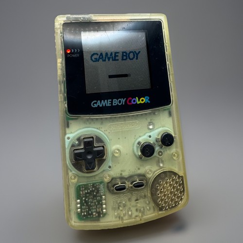 Nintendo game boy color clear - nintendo,