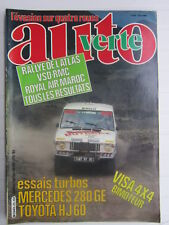 AUTO VERTE 4X4 N° 25