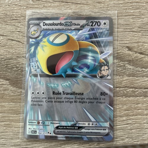 Carte pokémon deusolourdo - carte, ex