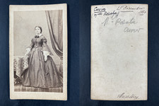 Rosalie Cuvier Vintage Albums Print.	 CDV, albu print