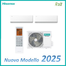 HISENSE UNI Climatiseur DUAL 9+12 BTU 2AMW42U4RGC WIFI Inverter A++A++