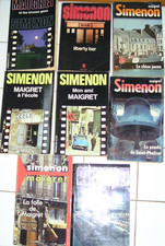 lot de 8 livres de Georges