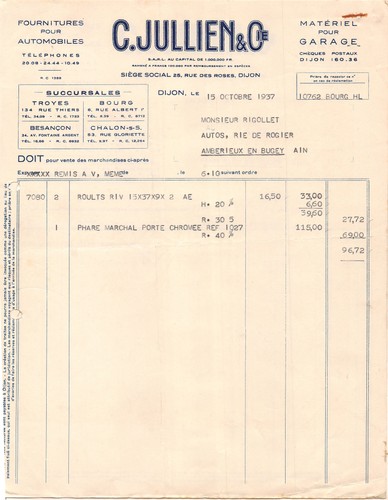 1937 fournitures pour - fournitures,