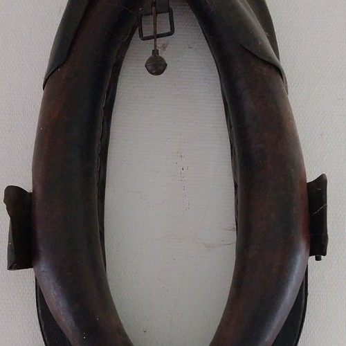 Collier cheval ancien - collier,