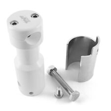 Handlebar clamp TNT handlebar stem / mount white for Peugeot Ludix 2 Snake Furious