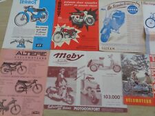 ? Lot catalogue old advertising Terrot - Peugeot - BSA - moped - motorcycle - bicycle