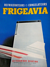 1968 PRESS AD FRIGEAVIA FRIDGE FREEZERS - CONCORDE