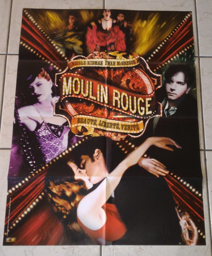 Moulin rouge affiche - rouge,