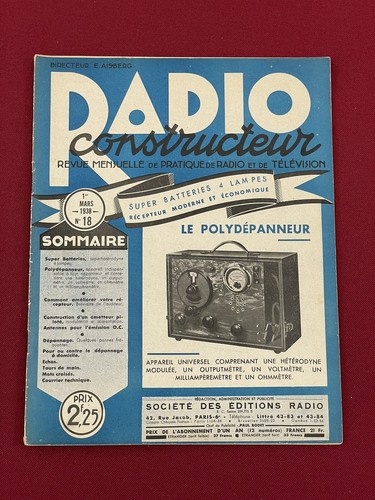 Revue magazine livre ancien - revue,