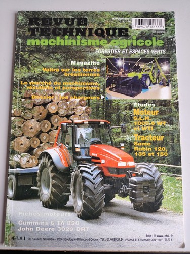 Revue technique tracteur same - tracteur,