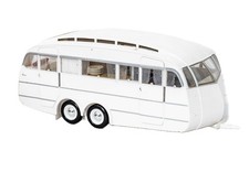 Norev 1955 Caravane Henon Camper/Travel Trailer 1:18 Scale - Plastic