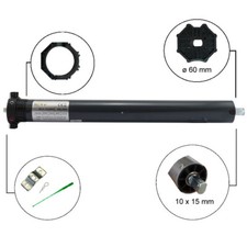 Moteur de volets roulants et stores 60Nm 120kg InDeM MT60 avec fins de course