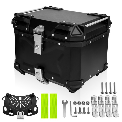 Coffre moto 45l noir en - coffre, de