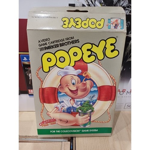 Popeye colecovision complete - popeye,