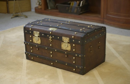 Ancienne malle voyage - malle,