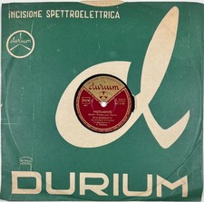 Flo Sandon's : Inutilmente / Johnny guitar DISQUE 78 RPM 10" DURIUM 10411
