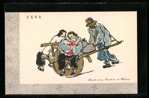 Carte postale artiste femme - carte, d'artiste