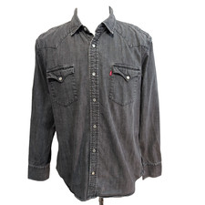 Chemise en jean Levi's noir