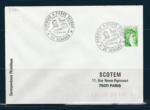 Frd enveloppe avion hommage - enveloppe,