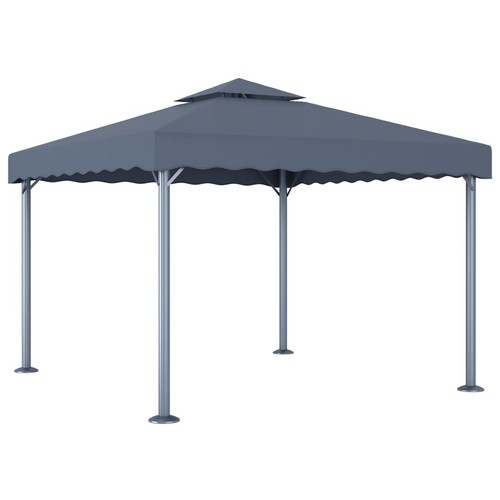 Tonnelle 300x300 anthracite - tonnelle,
