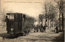 45 ORLEANS - l'automotrice, gare des tramways de sologne