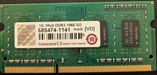 Transcend 1GB DDR3 1066MHz