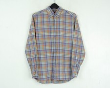 GANT Hommes M Maine Chemise Sergé Boutonné Décontracté Carreaux Long Manche E-Z