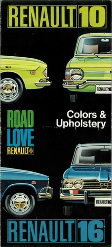 Catalogue brochure nuancier