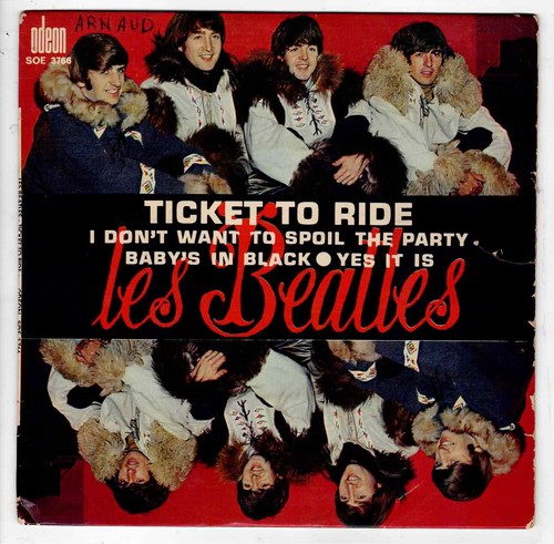 Les beatles ticket to - ,