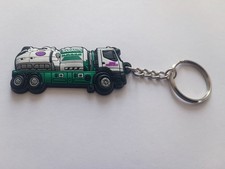 Vintage Ets SALAUN Keychain Pipeline Unclogger Truck Keychain