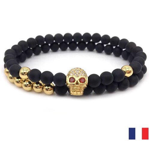 Bracelet bijoux tête mort - tête,
