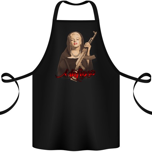 Tablier coton mafioso - en,