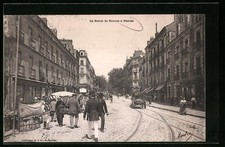 Old postcard Nantes, La Route de Rennes 1904 