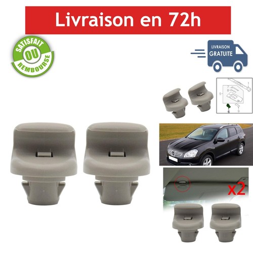 Clips pare soleil nissan - pare-soleil,