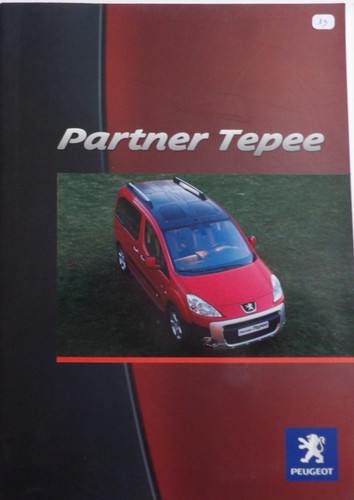 Brochure presse peugeot - brochure,
