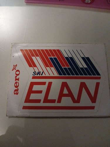 Autocollant vintage ski aero - autocollant,