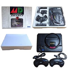 SEGA Megadrive HAA-2510 avec 2 contrôleurs (en boîte) - NTSC japonais
